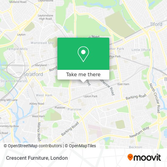 Crescent Furniture map