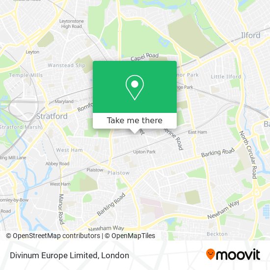 Divinum Europe Limited map