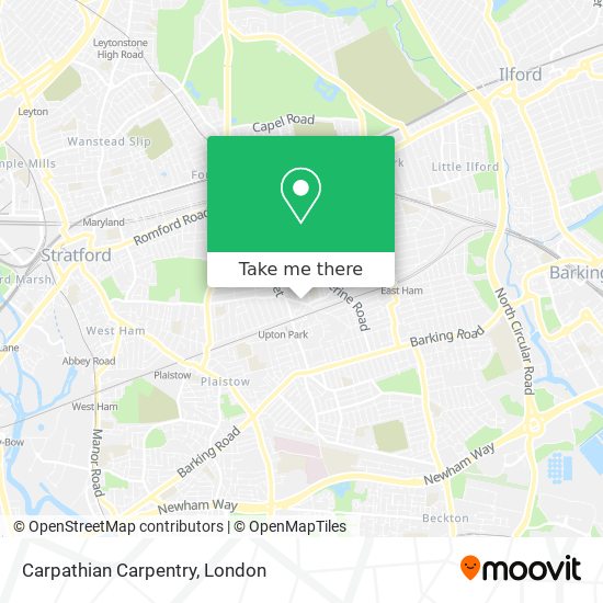 Carpathian Carpentry map