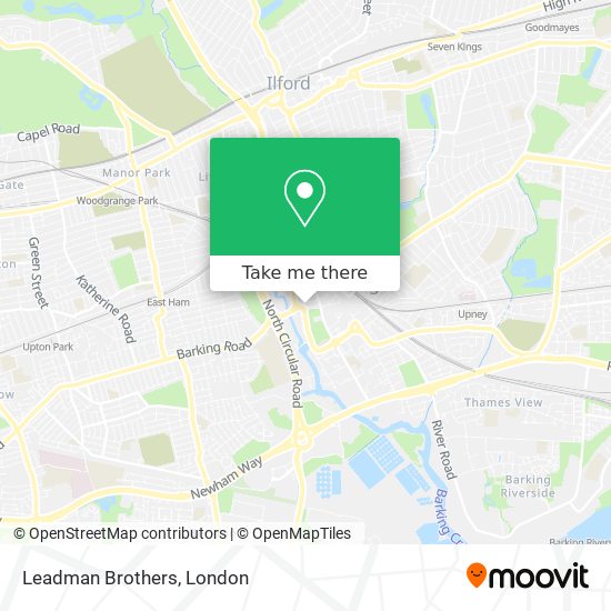 Leadman Brothers map