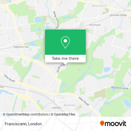 Franciscann map