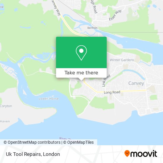 Uk Tool Repairs map