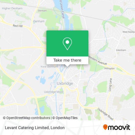 Levant Catering Limited map