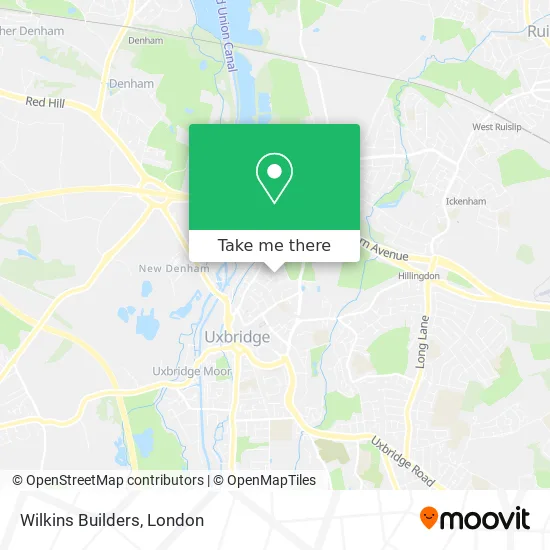Wilkins Builders map