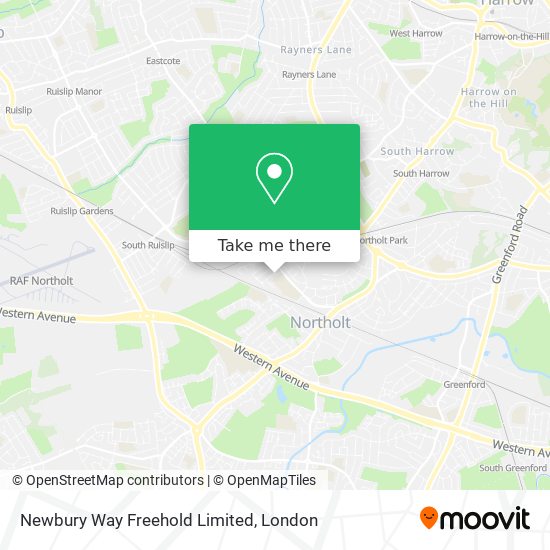 Newbury Way Freehold Limited map