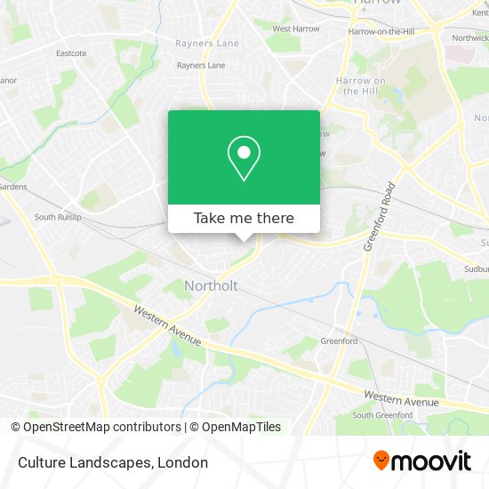 Culture Landscapes map