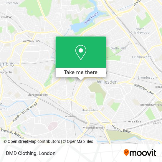 DMD Clothing map