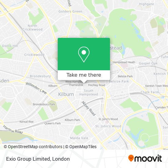 Exio Group Limited map