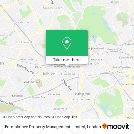 Formalmove Property Management Limited map