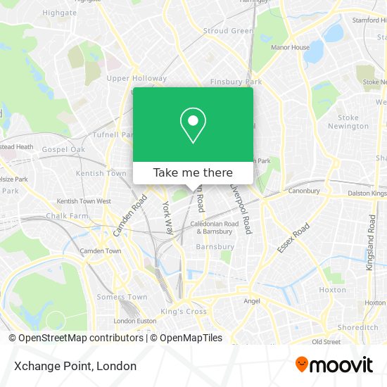 Xchange Point map