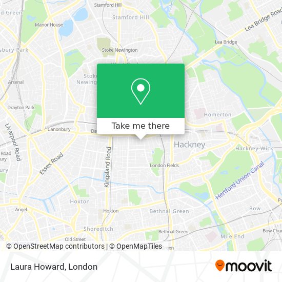 Laura Howard map