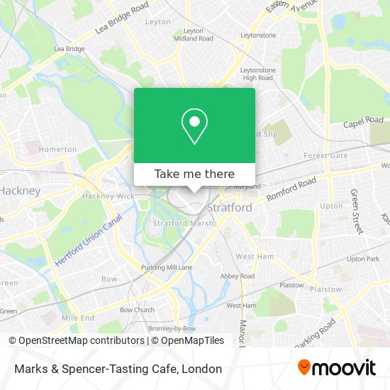 Marks & Spencer-Tasting Cafe map