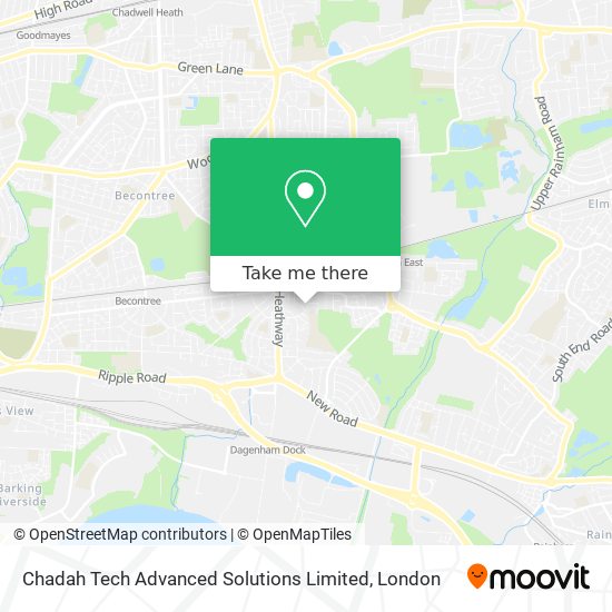 Chadah Tech Advanced Solutions Limited map