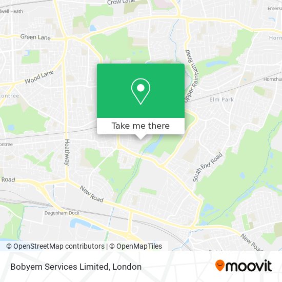 Bobyem Services Limited map