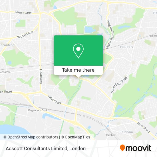Acscott Consultants Limited map