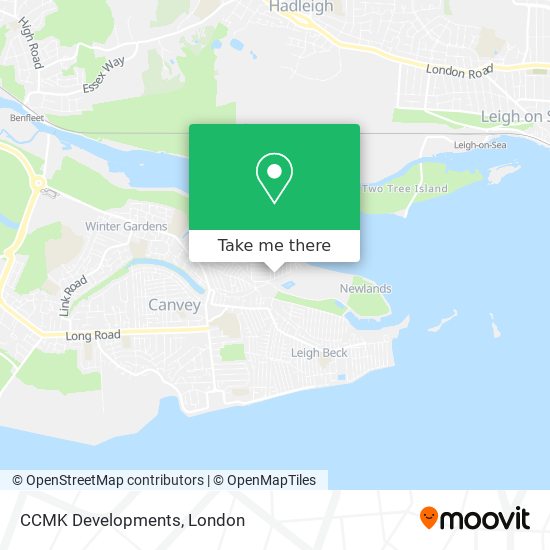 CCMK Developments map