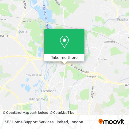 MV Home Support Services Limited map