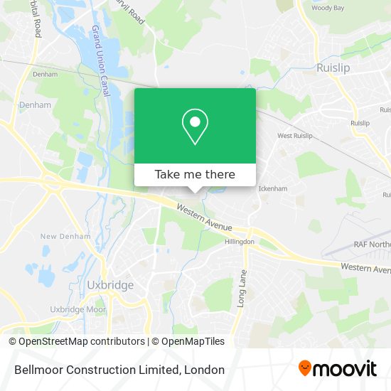 Bellmoor Construction Limited map