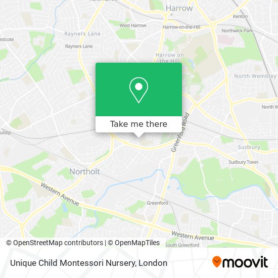 Unique Child Montessori Nursery map