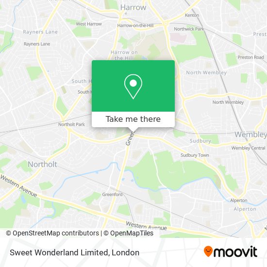 Sweet Wonderland Limited map