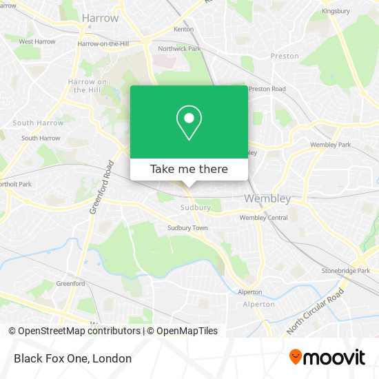 Black Fox One map