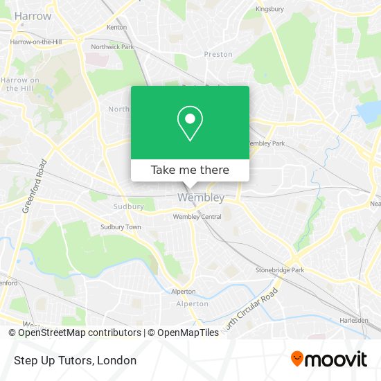 Step Up Tutors map