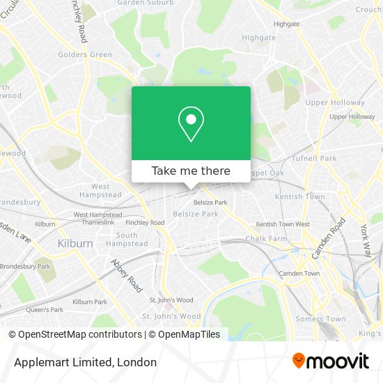 Applemart Limited map