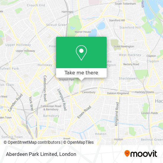 Aberdeen Park Limited map