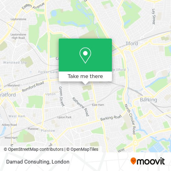 Damad Consulting map