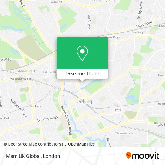 Msm Uk Global map