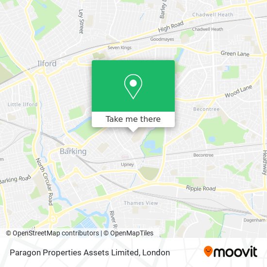 Paragon Properties Assets Limited map