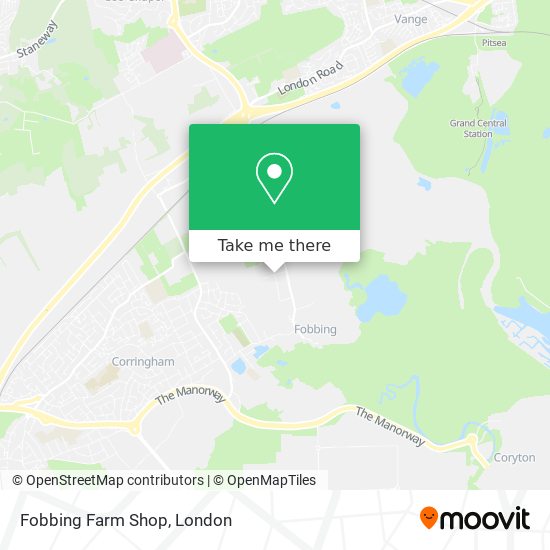 Fobbing Farm Shop map