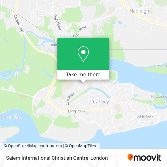 Salem International Christian Centre map