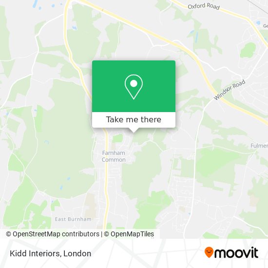Kidd Interiors map