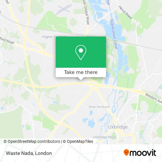 Waste Nada map