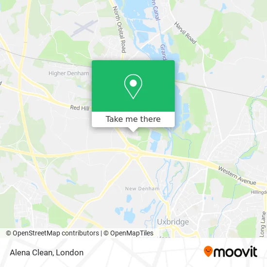 Alena Clean map