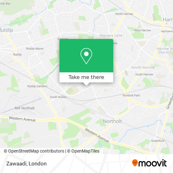 Zawaadi map