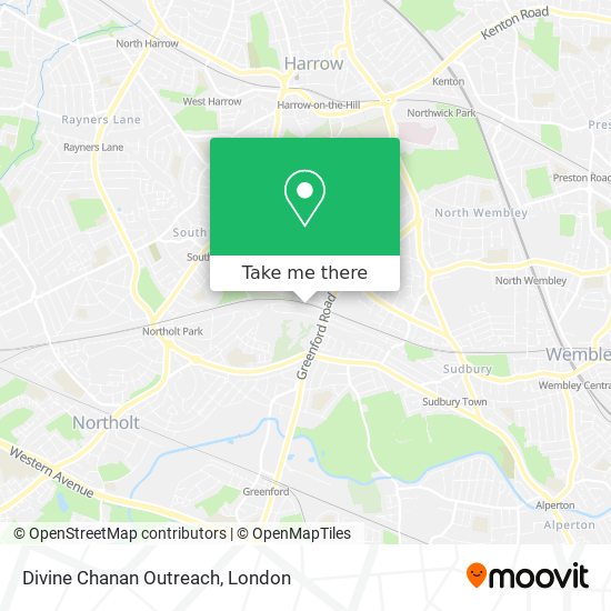 Divine Chanan Outreach map