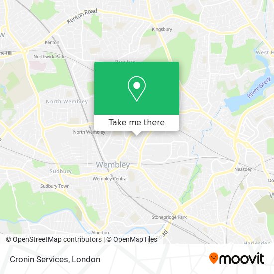 Cronin Services map