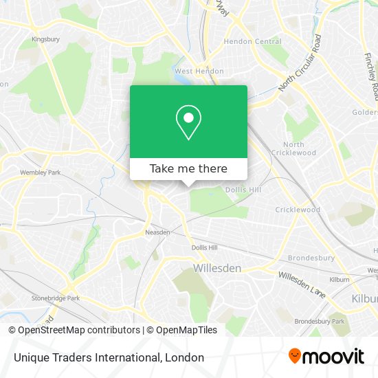 Unique Traders International map