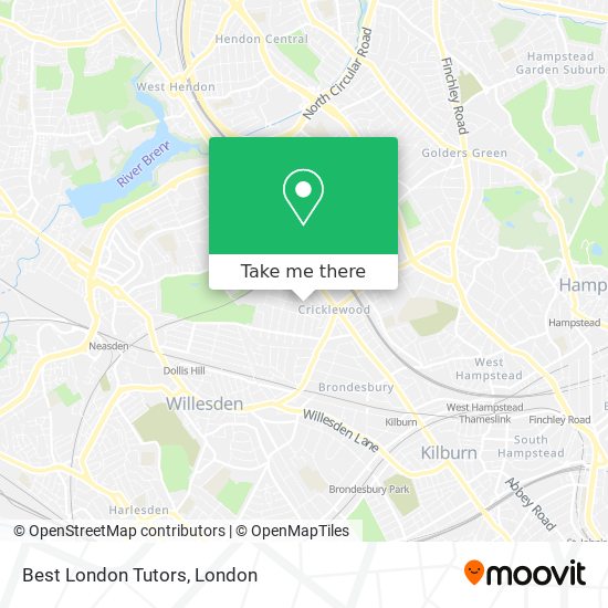 Best London Tutors map