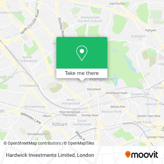 Hardwick Investments Limited map