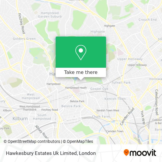 Hawkesbury Estates Uk Limited map