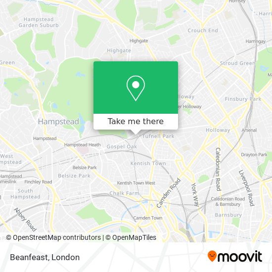 Beanfeast map