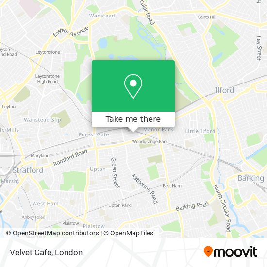 Velvet Cafe map