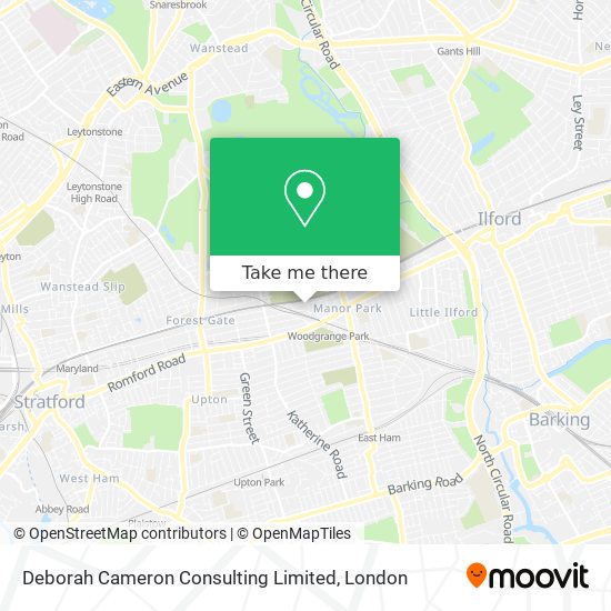 Deborah Cameron Consulting Limited map