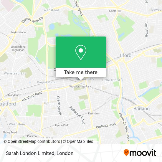 Sarah London Limited map