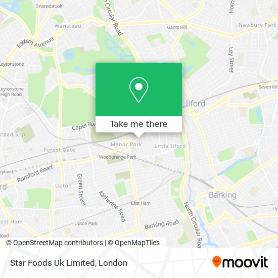 Star Foods Uk Limited map