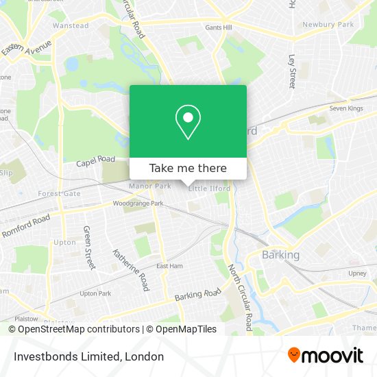 Investbonds Limited map