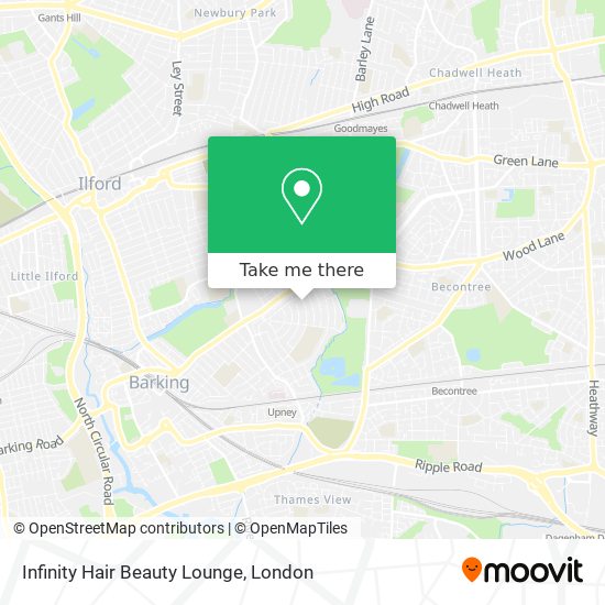 Infinity Hair Beauty Lounge map